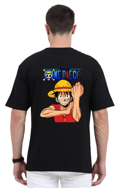 One Piece Oversized Classic T-Shirt (S)