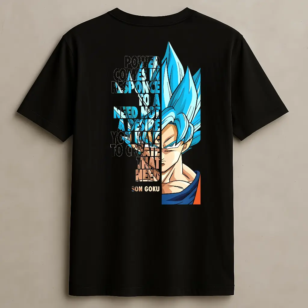 T-Shirt For Goku Lovers  (S)
